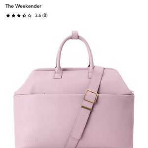 BÉIS Wicked Pink Essential Weekender Bag